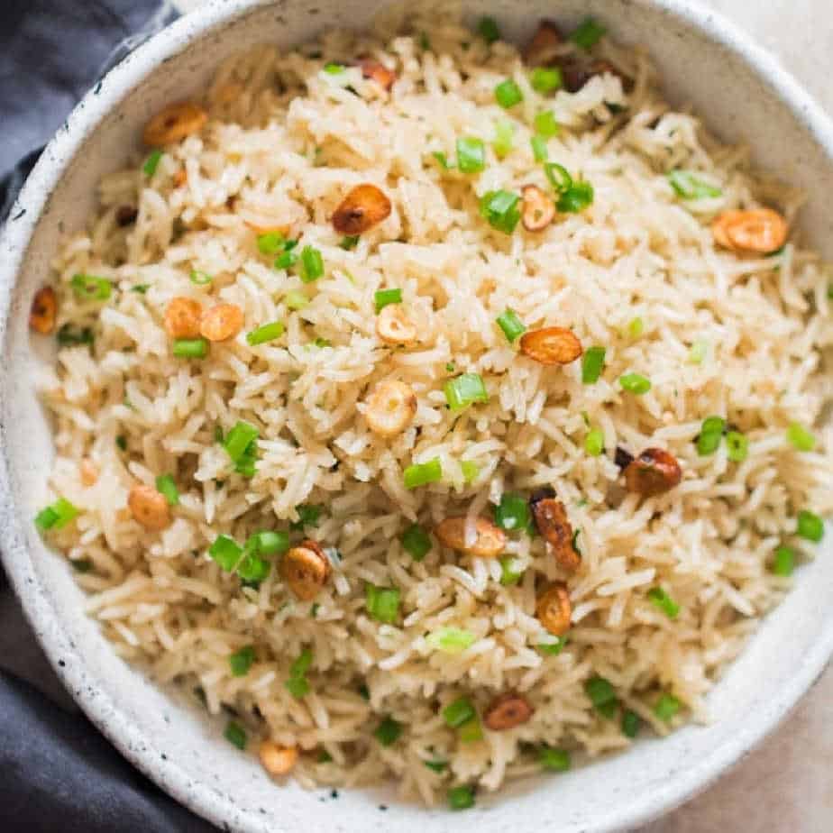 Filipino Garlic Fried Rice - Sinangag