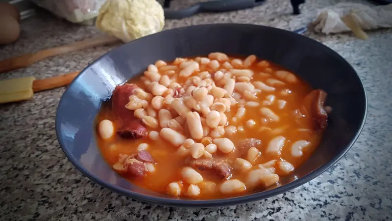 Spanish Ham and White Bean Stew