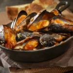 Spicy Spanish Mussels, A.K.A. Mejillones a la marinera