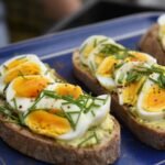 Easy Egg Salad Tartines with Herbs