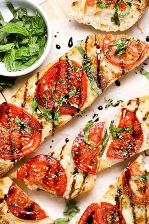 Caprese Garlic Bread recipe