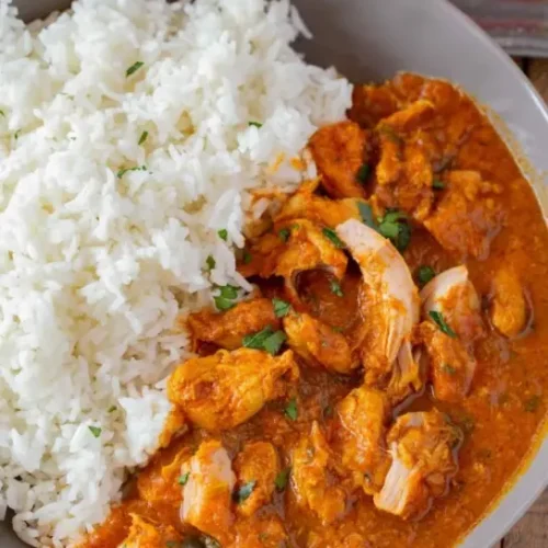 Quick Creamy Tomato Chicken Curry