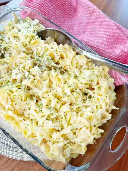 Cottage Cheese and Noodles recipe