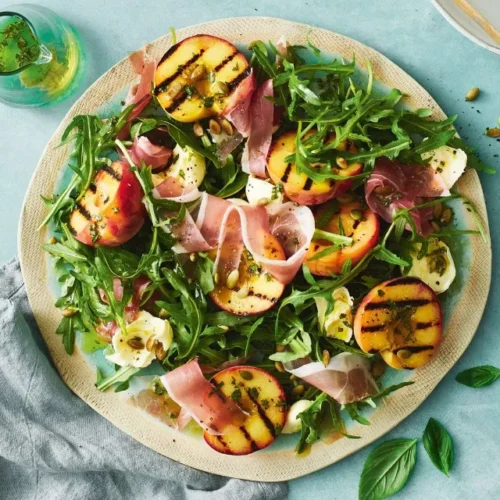 Grilled-Prosciutto-Peach-Salad