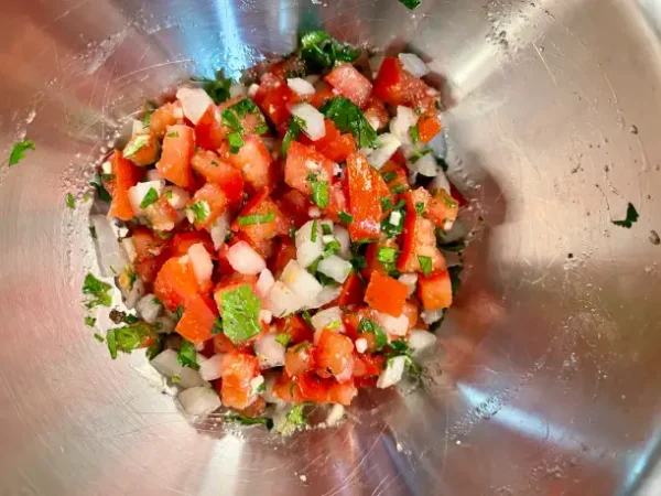 Salsa in a bowl