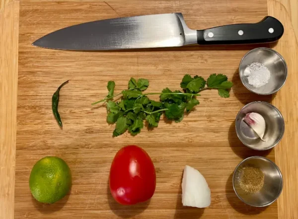 hand cut salsa