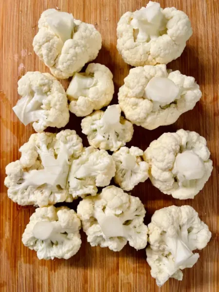 cauliflower preparation