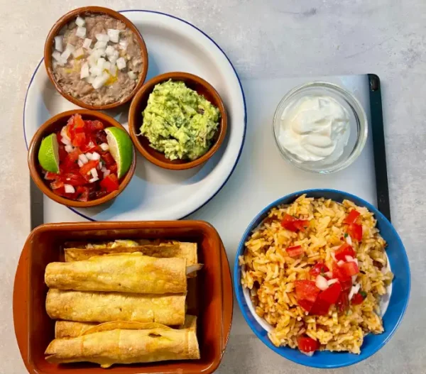 Healthy Baked Taquitos