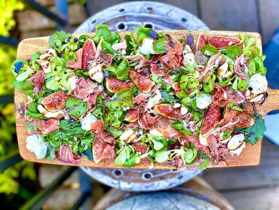 Easy Prosciutto and Fig Salad Board