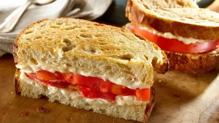 The Perfect Toasted Tomato Sandwich Recipe