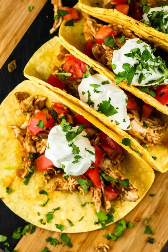 shredded chicken tacos recipe